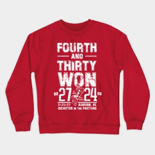 FOURTH AND THIRTY WON Crewneck Sweatshirt